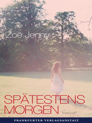 cover image of Spätestens morgen